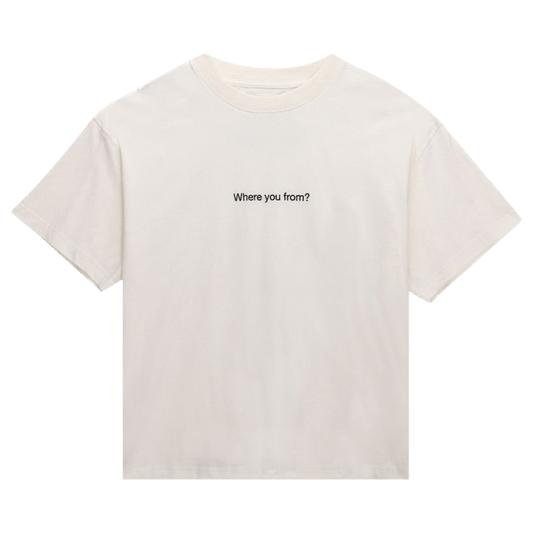 Honor The Gift Where You From Tee "White"