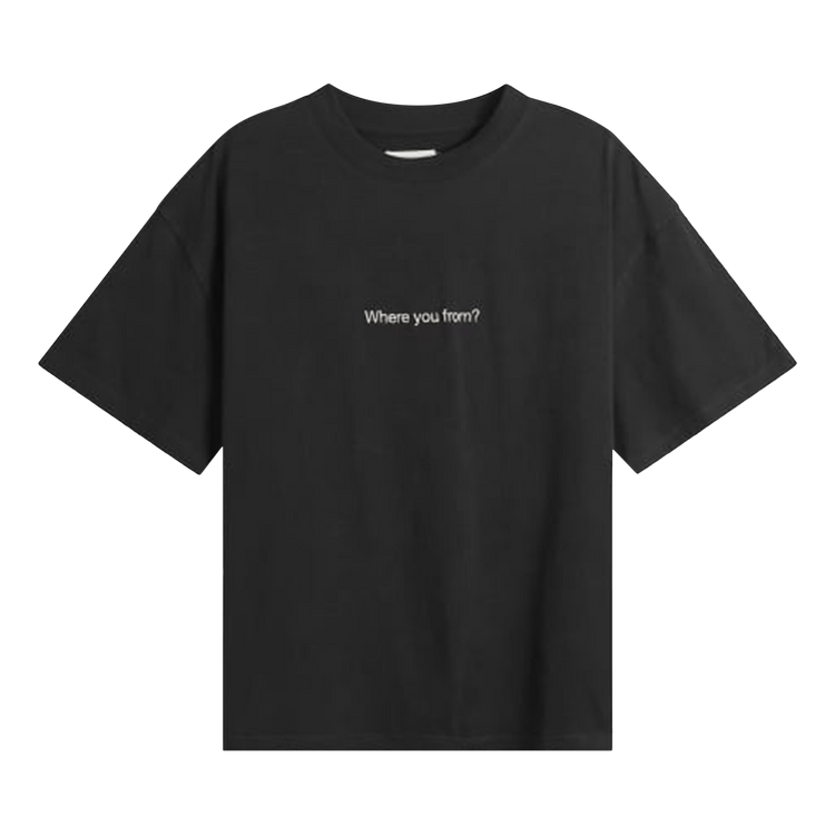 Honor The Gift Where You From Tee "Black"