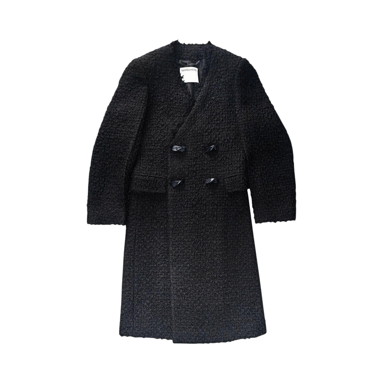 Namacheko Hwicce Double Breasted Coat "Black"