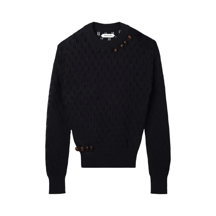 Namacheko Nissan Textured Crewneck Sweater "Black"