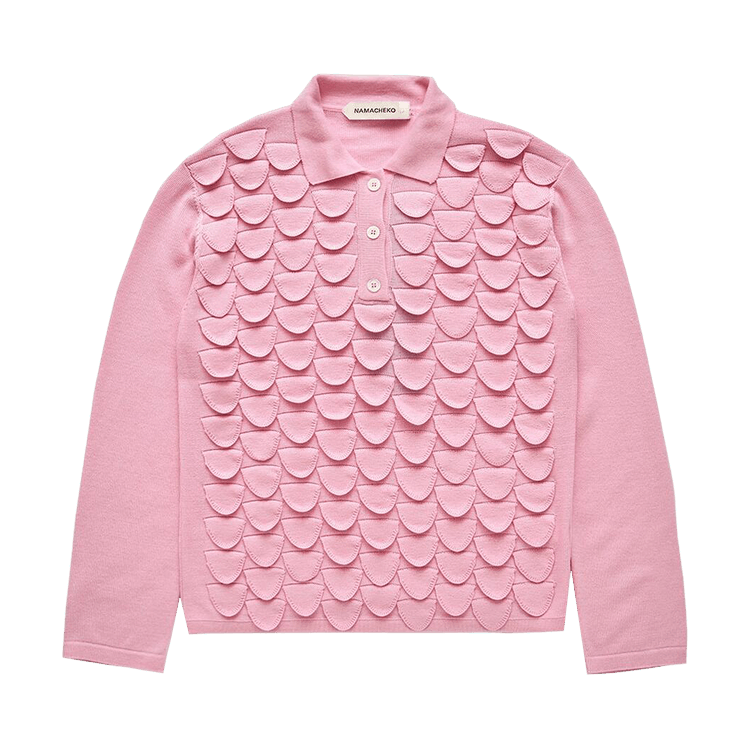 Namacheko Bird Feather Polo "Pink"