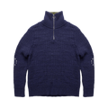 Namacheko Quarter Zip Sweater "Navy"