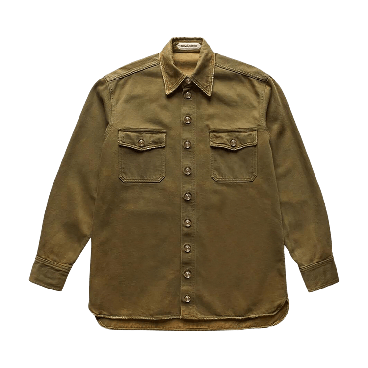 Namacheko Hank Denim Shirt "Green"