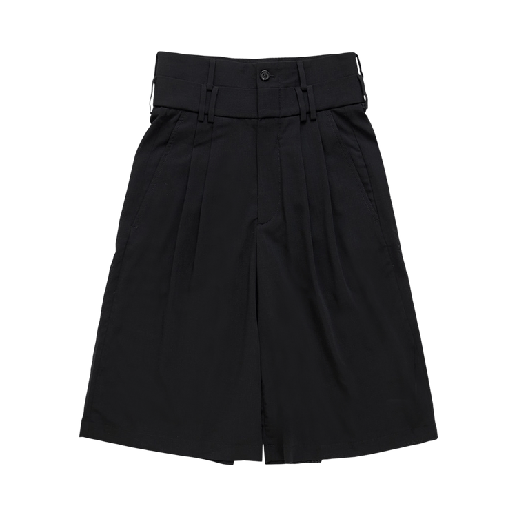 Namacheko Double Waistband Shorts "Black"