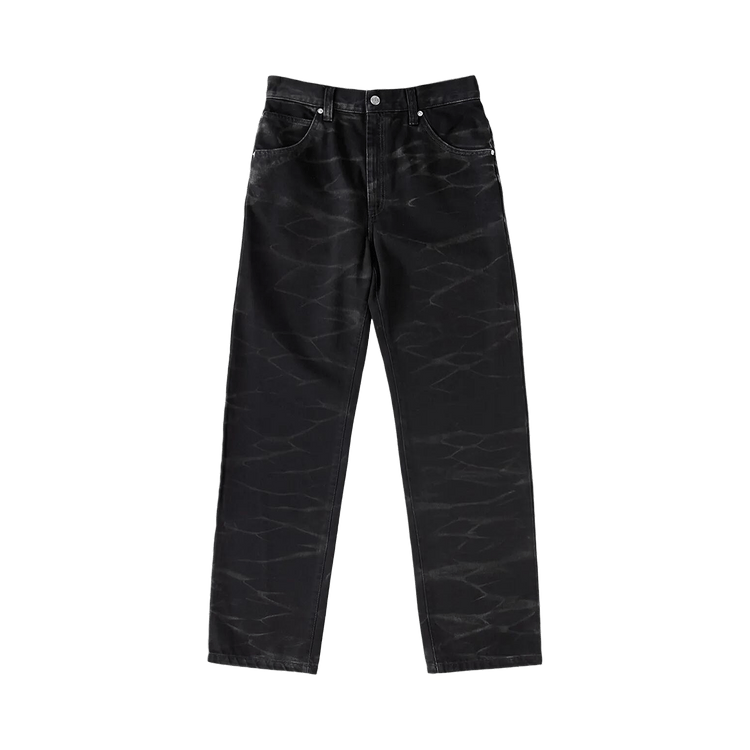 Namacheko Zebra Denim Jeans "Black"