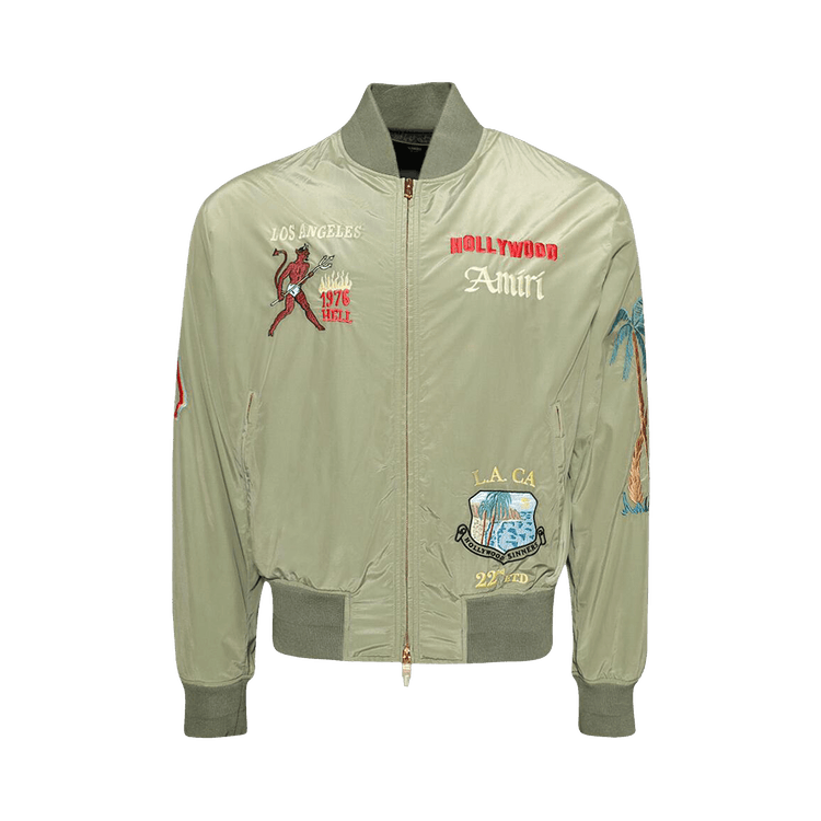 Amiri Sinners Bomber "Olive"