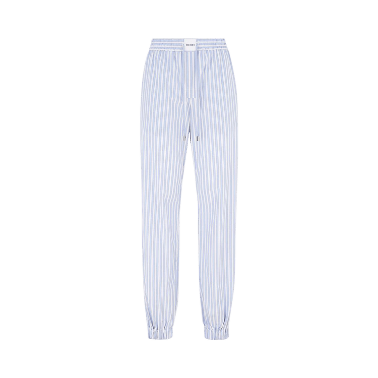 Attico Long Pant "White/Navy"