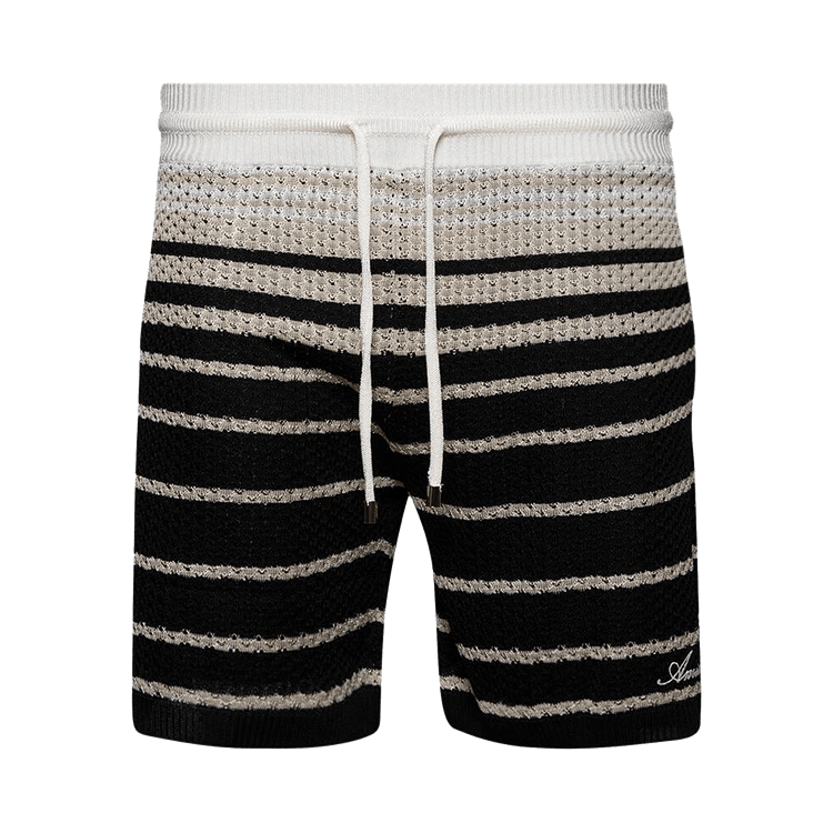 Amiri Striped Short "Black"