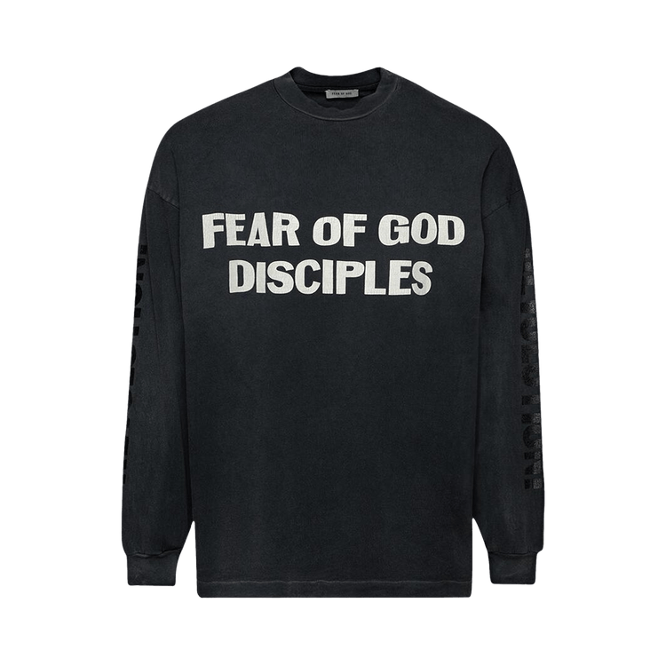 Fear of God Relaxed Long-Sleeve Disciple Tee "Black"