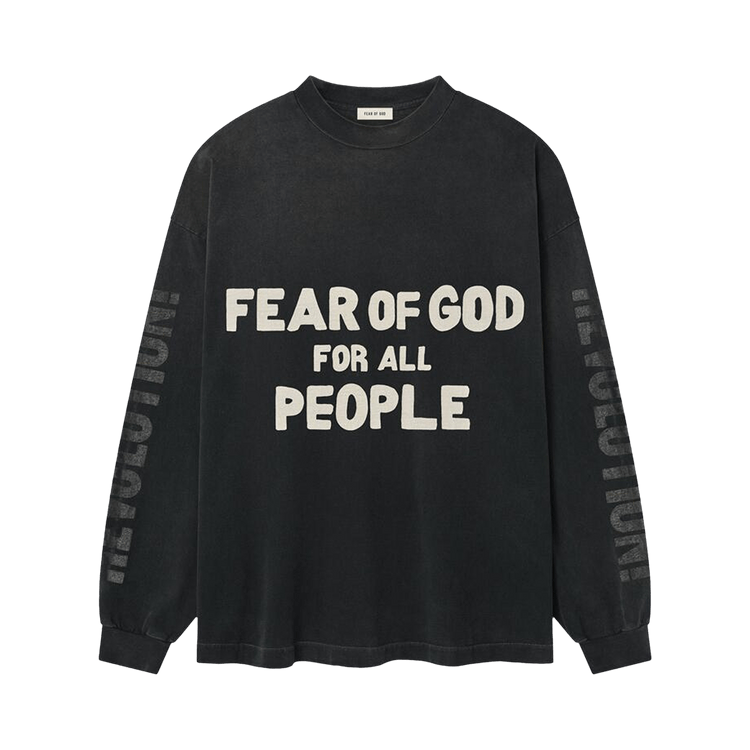 Fear of God Relaxed Long-Sleeve Future Tee "Black"