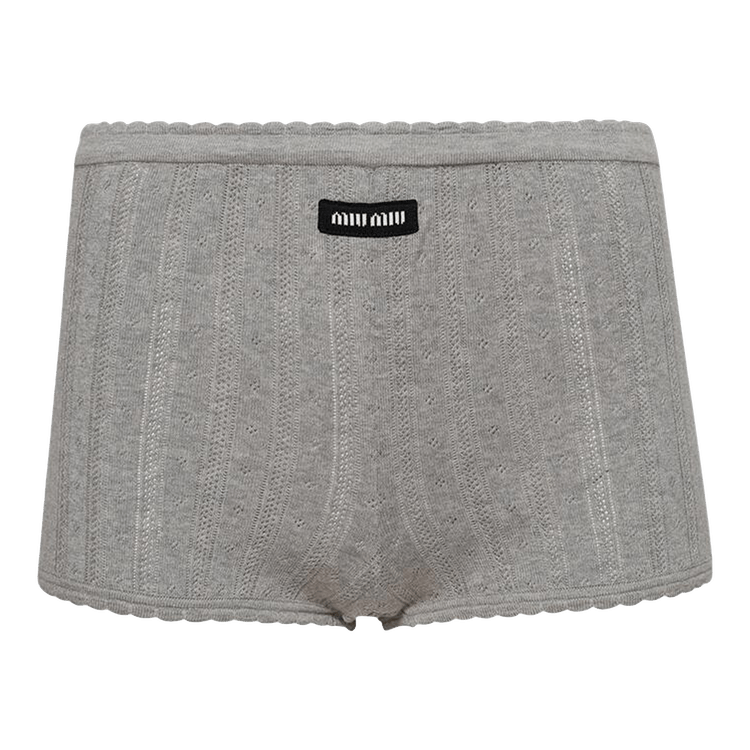 Miu Miu Mini Shorts "Grigio"