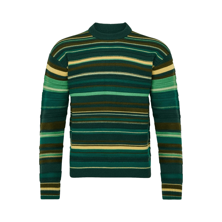 JW Anderson Multi Stripe Jumper "Green/Multicolor"