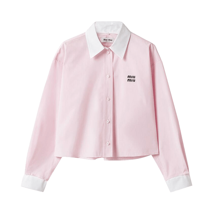 Miu Miu Poplin Shirt "Rosa"