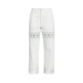 Rabanne Straight Pants "Off White"