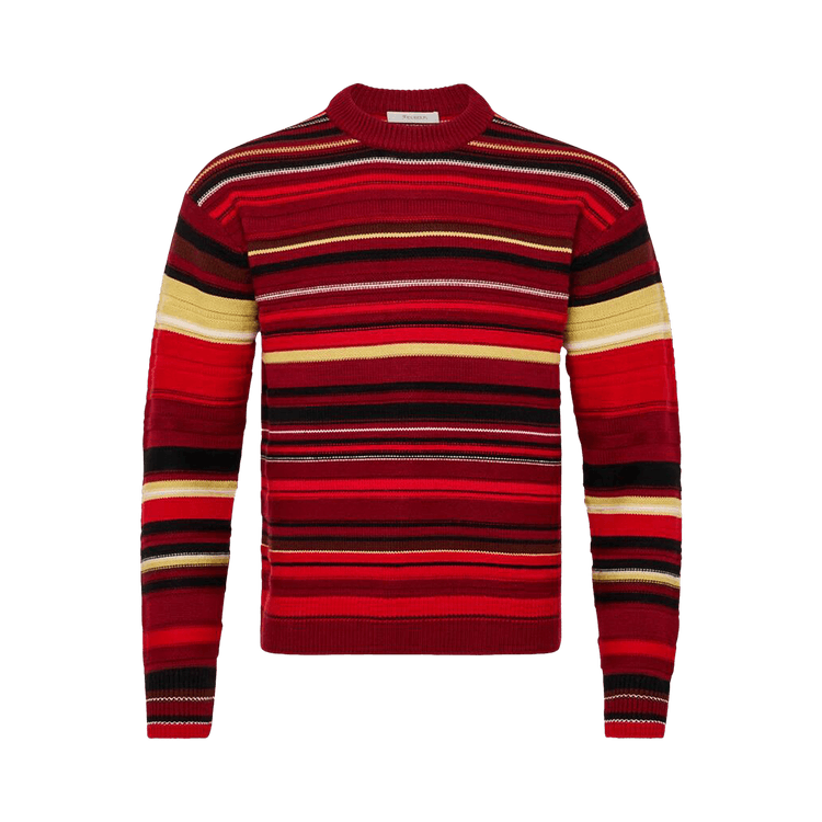 JW Anderson Multi Stripe Jumper "Red/Multi"