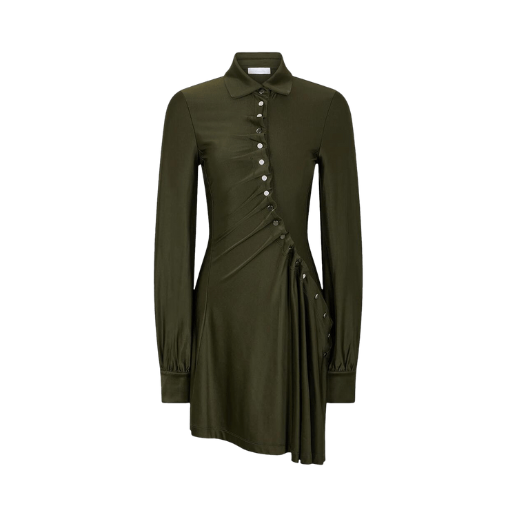 Rabanne Robe Short Dress "New Khaki"