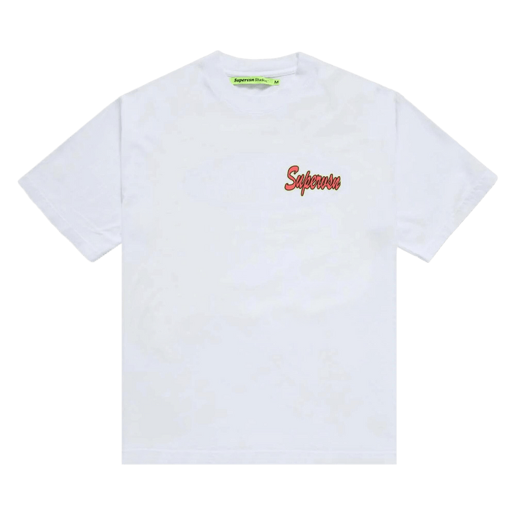 Supervsn Spot Sticker Tee "White"