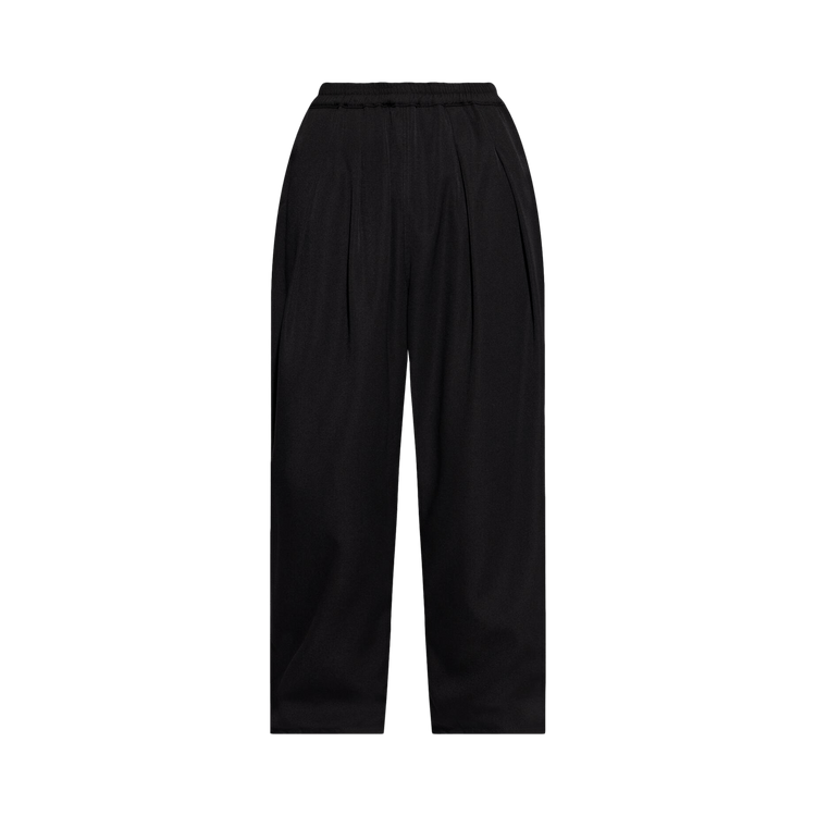 Maison Margiela Drawstring Wool Trousers "Black"