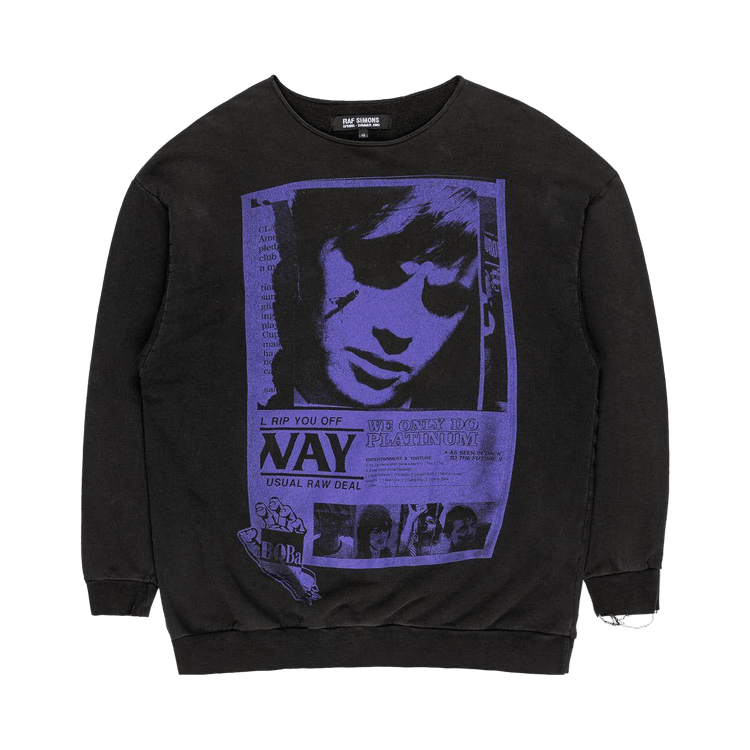 Vintage Raf Simons Consumed Crewneck "Black"