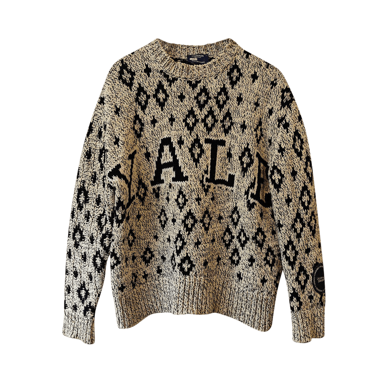 Pre-Owned Calvin Klein 205W39NYC Yale University Jacquard Sweater "Navy"