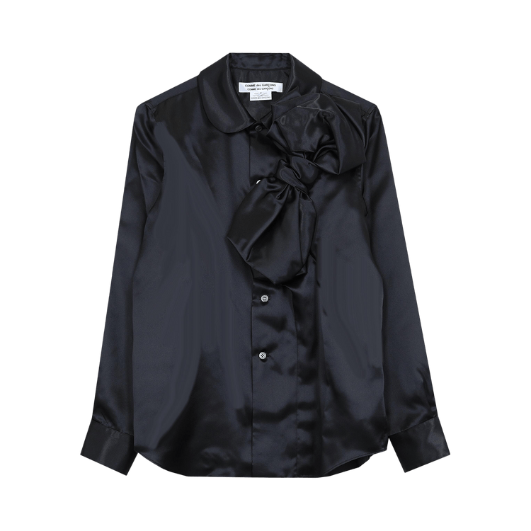 Comme des Garçons Bow-Adorned Blouse "Black"