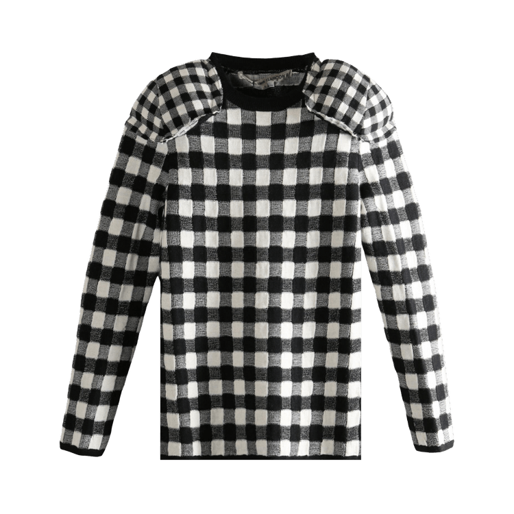 Comme des Garçons Plaid Sweater "White"