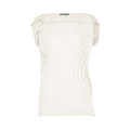 Issey Miyake Paper Bag Pleats Shirt "White"