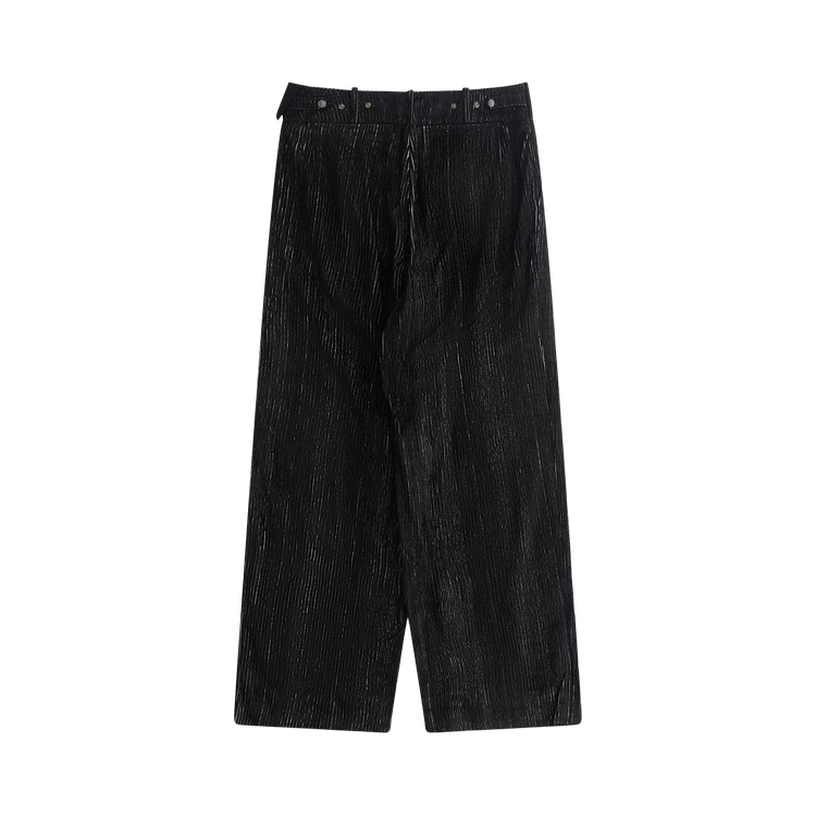 Kiko Kostadinov Navin Wide Trouser "Melange Black/Night Black"
