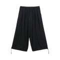 Yohji Yamamoto Pour Homme Wool Gabardine Thin Balloon Pants "Black"