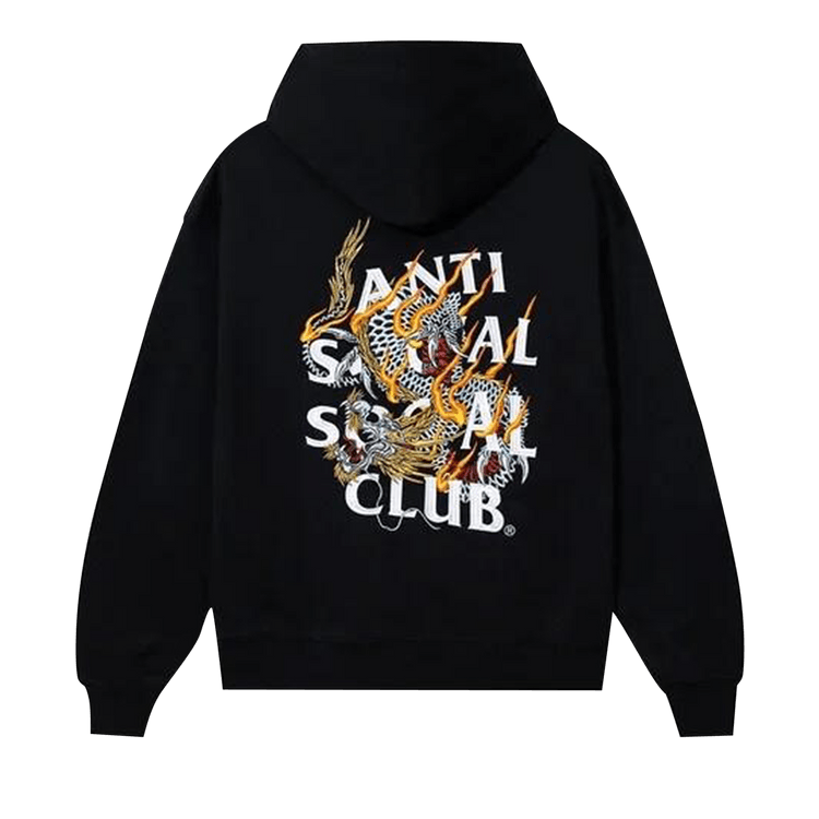 Anti Social Social Club Quivering Liquids Hoodie "Black"