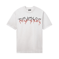 Revenge Gradient Lightning Tee "Cement/Red"