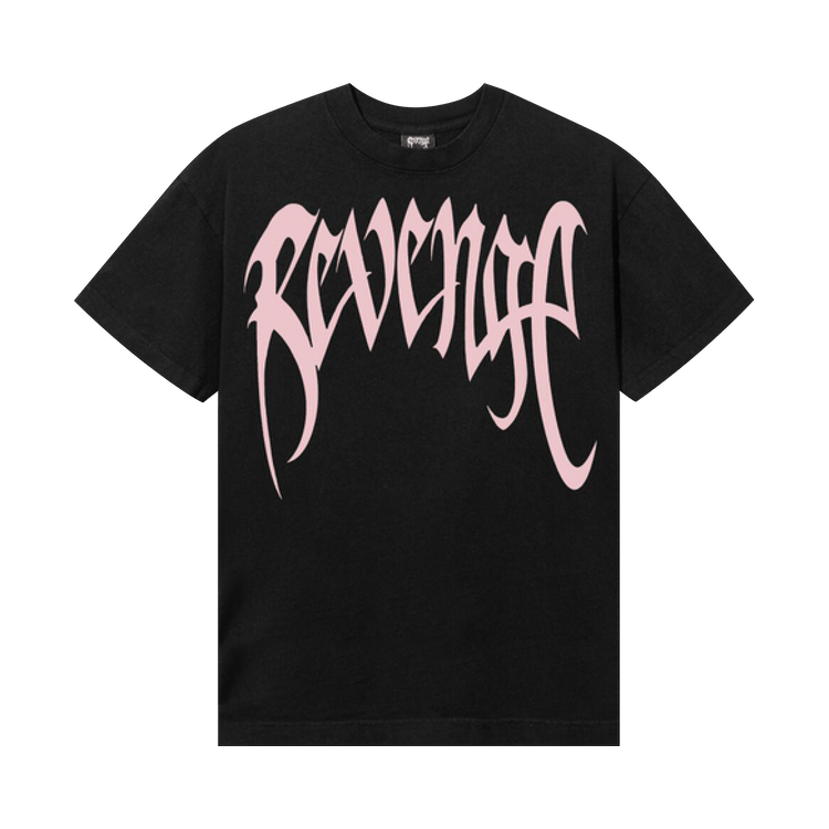 Revenge Heartbreak Tee "Black/Baby Pink"
