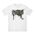 Revenge Smoke Arch Logo Tee "White/Black"
