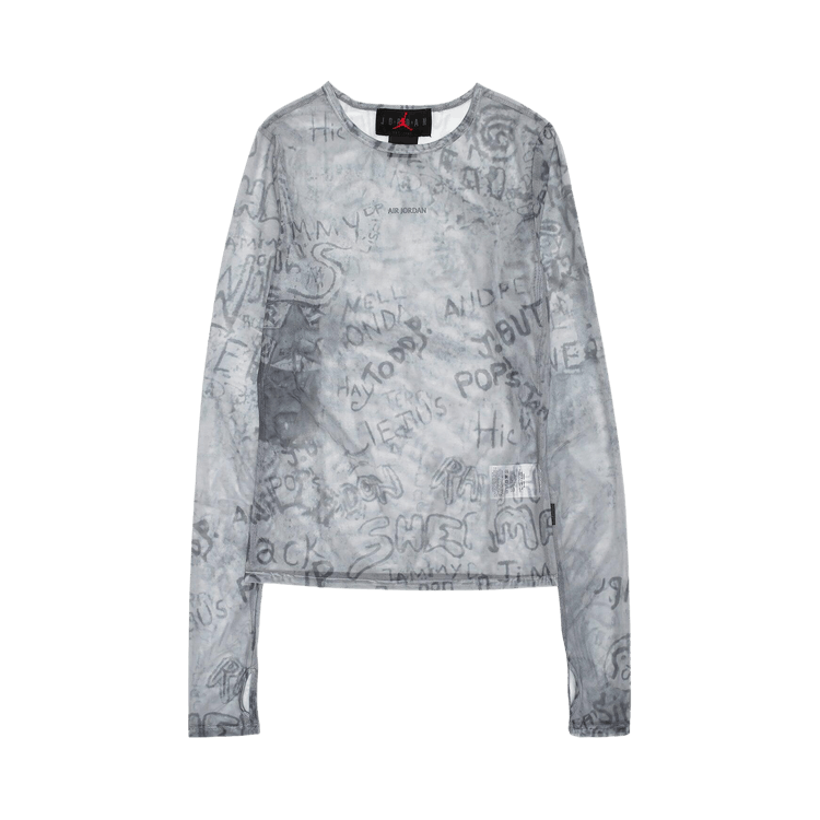 Air Jordan Mesh Long-Sleeve "Dark Smoke Grey"