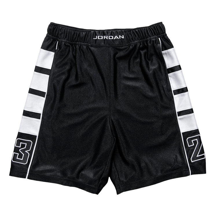 Air Jordan Brooklyn Cat Scratch Shorts "Black/White/Black"