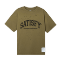 SATISFY Mothtech T-Shirt "Sun Bleached Military Olive"