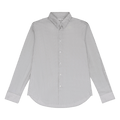 Lanvin Slim Fit Visible Button-Down Shirt "Navy/White"