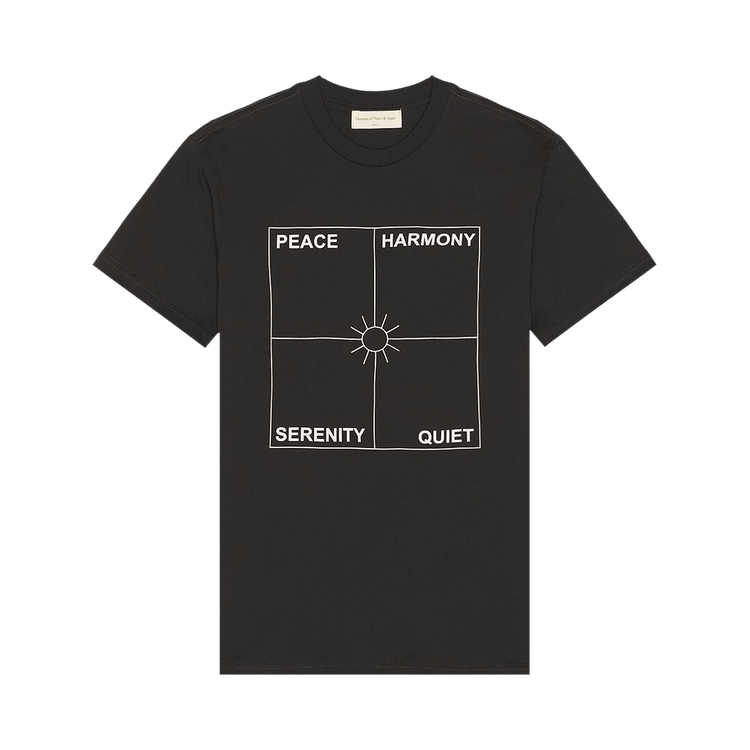 Museum of Peace & Quiet Four Corners T-Shirt "Black"
