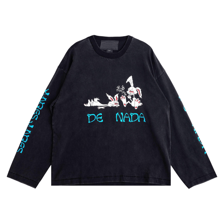 Jungles De Nada Long-Sleeve Tee "Black"