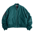 Jungles All The Flowers Reversible Bomber "Green"