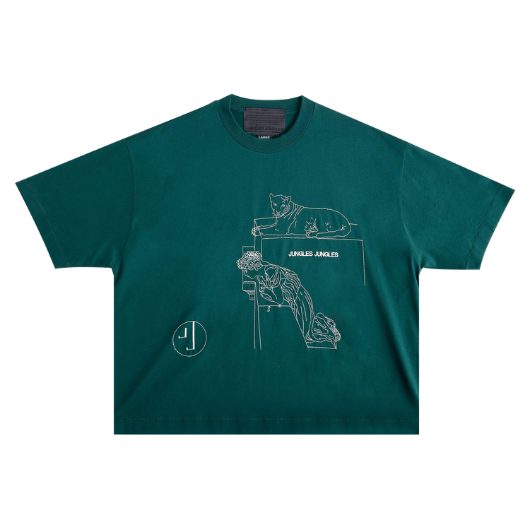 Jungles Looking Downward Short-Sleeve Tee "Green"