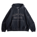 Jungles Always Good Hooded Jacket "Black"