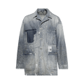 Maison Mihara Yasuhiro Aged Chore Jacket "Indigo"