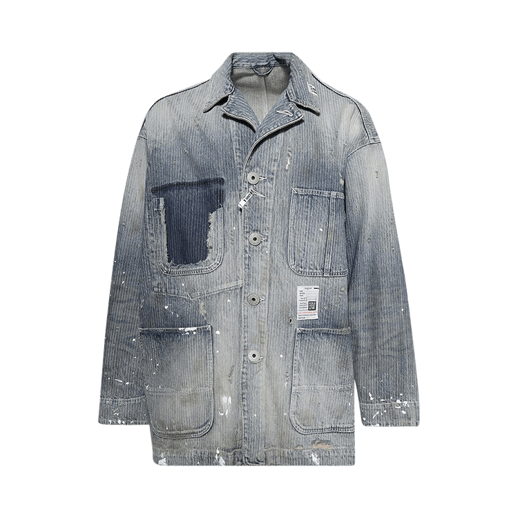 Maison Mihara Yasuhiro Aged Chore Jacket "Indigo"