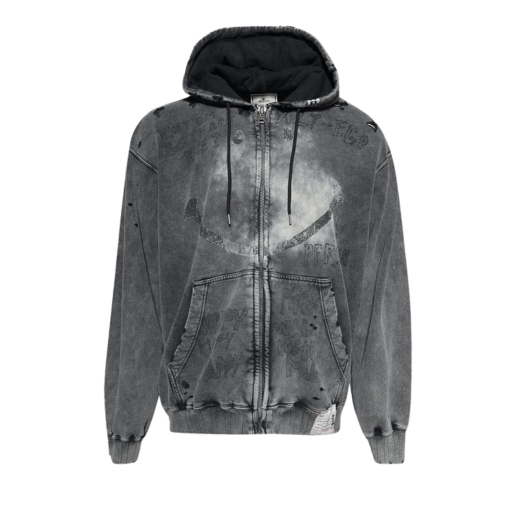 Maison Mihara Yasuhiro Bleached Parka "Black"