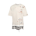 Maison Mihara Yasuhiro Triple Layered Tee "White"