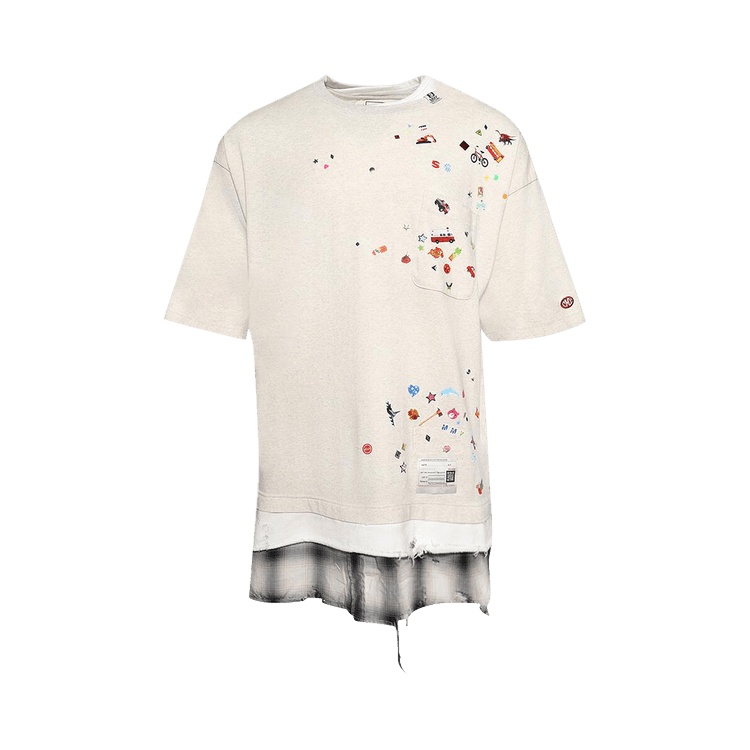 Maison Mihara Yasuhiro Triple Layered Tee "White"