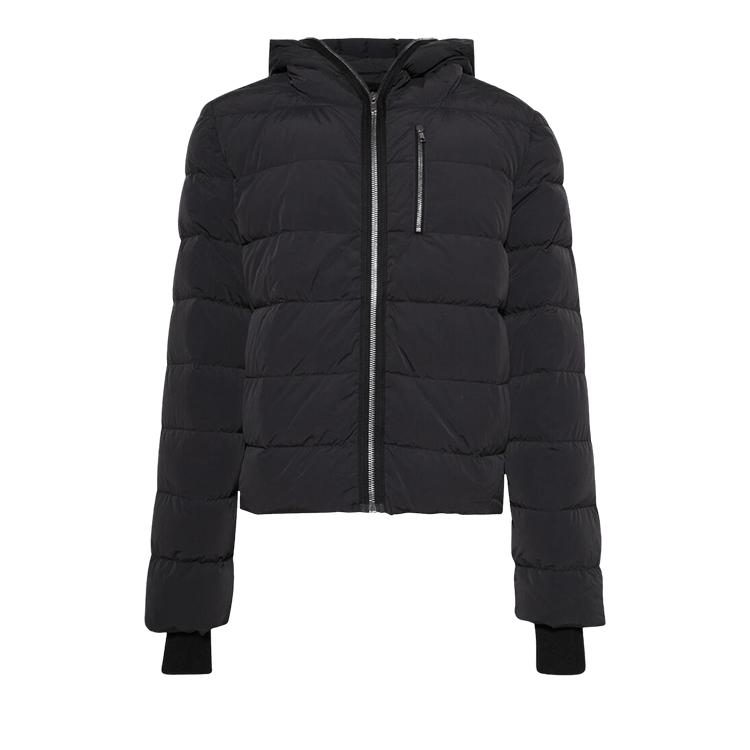 Rick Owens Hooded Puffer Jacket "Black"
