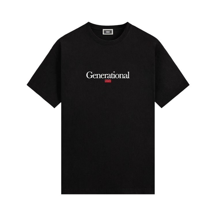 Kith Generational Quote Tee "Black"