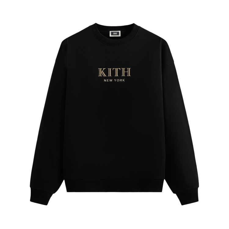 Kith New York Gilded Nelson Crewneck "Black"